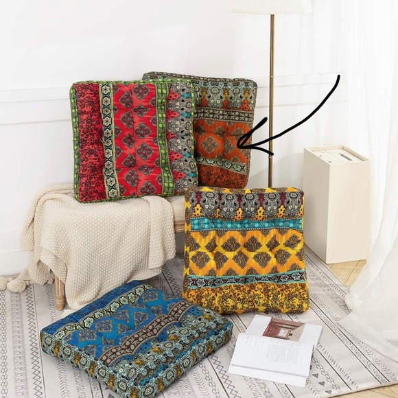 HIGOGOGO Boho Floor Pillow Cushion - Picture 2 of 5